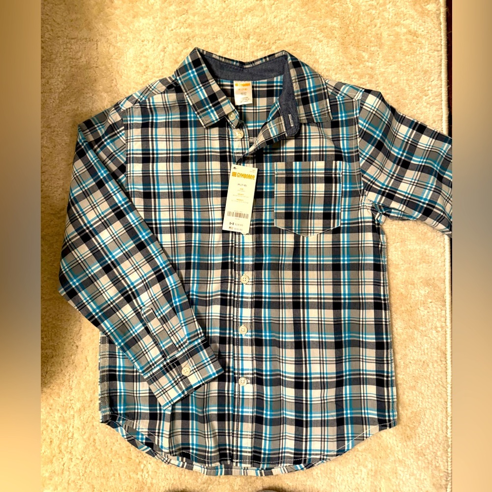 Gymboree Boys Button Down size 7/8